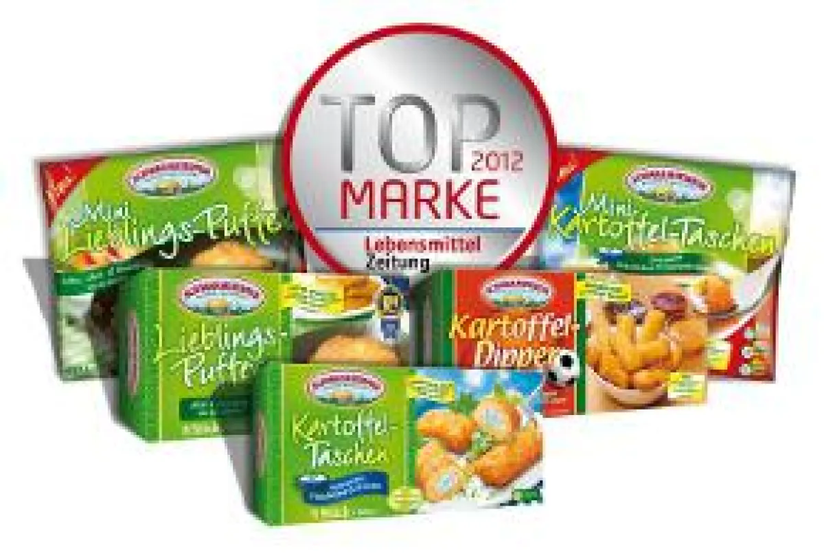 Schwarmstedter tiefgekühlte Kartoffel-Spezialitäten: TOP-Marke 2012