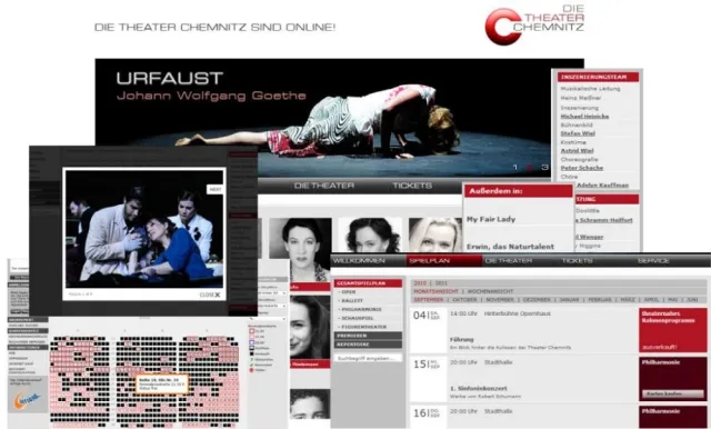 Bild: Die Theater Chemnitz sind online