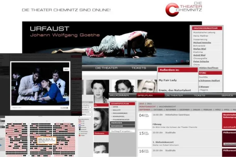 Bild: Die Theater Chemnitz sind online