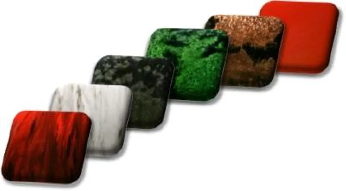 Spritzguss Holz / Flüssigholz Varianten