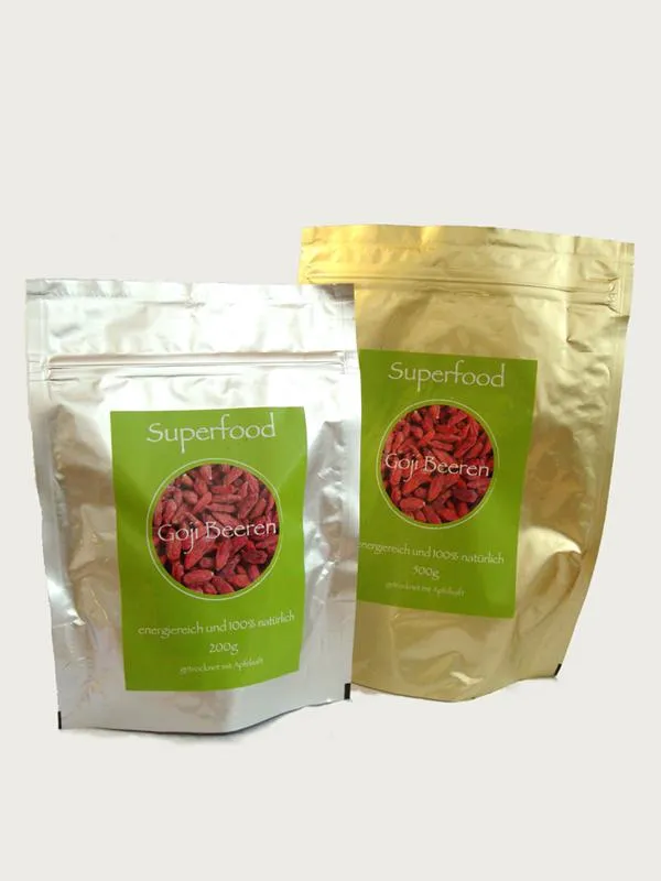 Goji Beeren zum Wohlfühlen