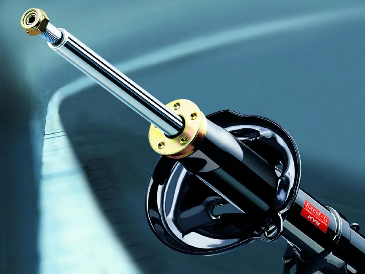 Neue Gasdruck-Stoßdämpfer von KYB (Kayaba) erhöhen die Fahrsicherheit    Foto: KYB