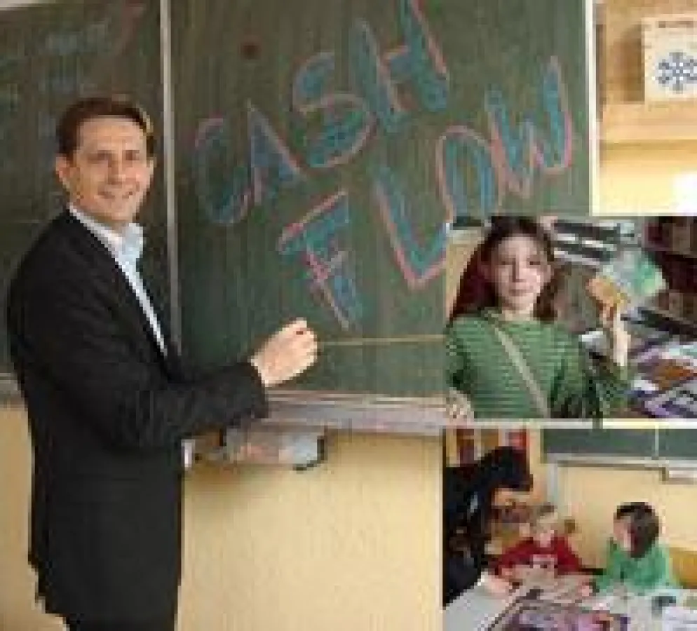 Arthur Tränkle vermittelt Kindern praktisches Geld-Wissen.