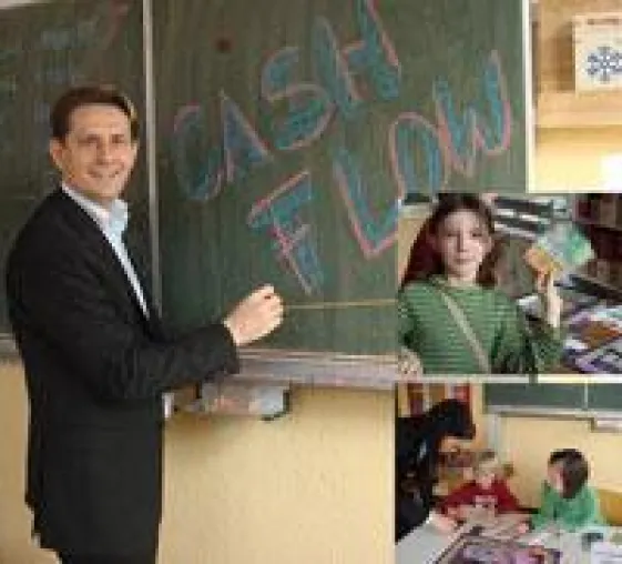 Kinder der Freien Aktiven Schule in Esslingen lernen, spielend das große Geld zu machen Bild: Kinder der Freien Aktiven Schule in Esslingen lernen, spielend das große Geld zu machen