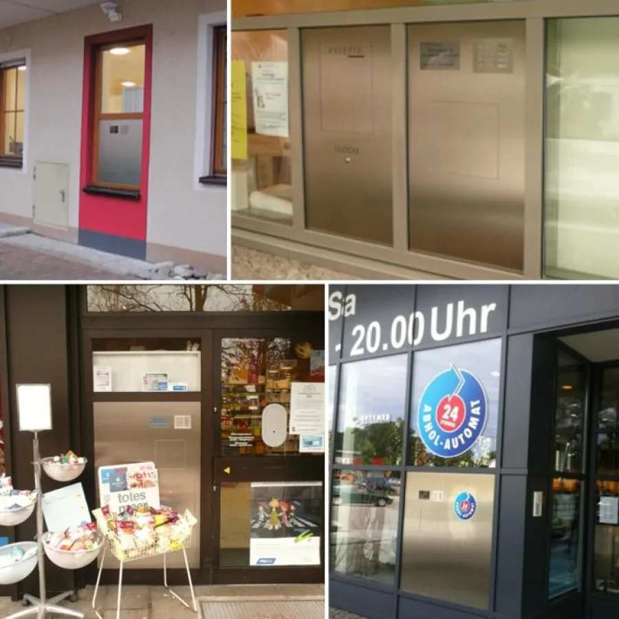 Realisierte Einbauvarianten der PSS