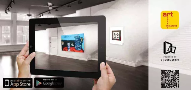 Bild: Berliner kunstmatrix.com stellt offizielle artKARLSRUHE-App 2015 zur Verfügung