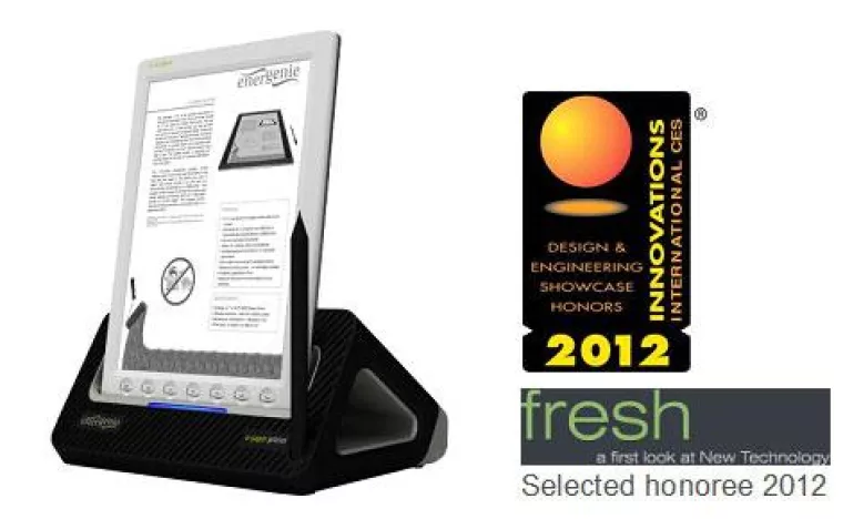 Bild: Energenie ePaper Printer auch auf der CeBIT 2012!