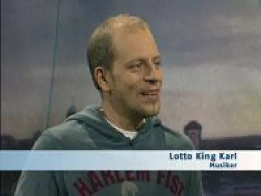 Bild: Lotto King Karl im Gespräch mit Bruder Paulus - Sonntag, 19.08.2007, 8.30 Uhr, N24 Ethik „Um Gottes Willen\"