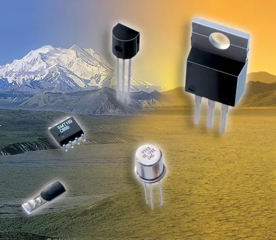 Bild: Temperatursensor mit integrierter A/D-Wandlung