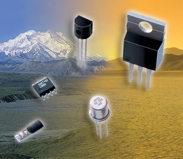 Bild: Temperatursensor mit integrierter A/D-Wandlung