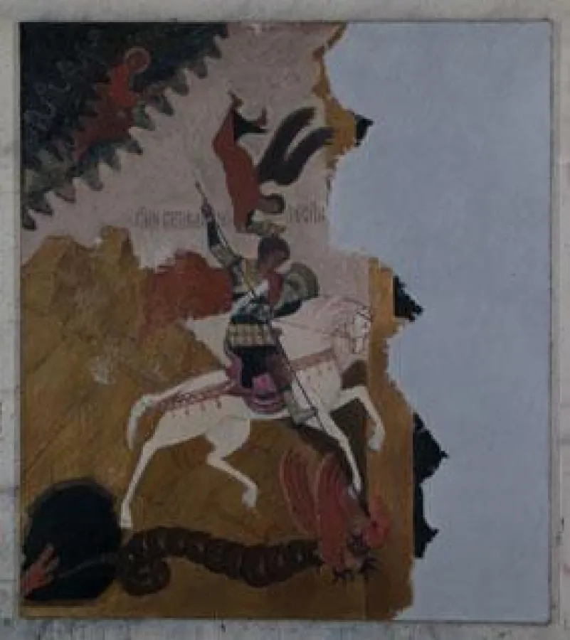 M. Heckmann, Ikone, Fragement, Foto: Tim Deussen