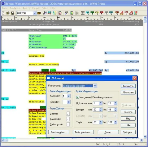 Bild: MWM-Primo – GAEB-Dateien schnell & einfach erzeugen
