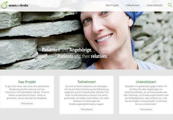 Bild: Kampf dem Krebs mit veganer Ernährung