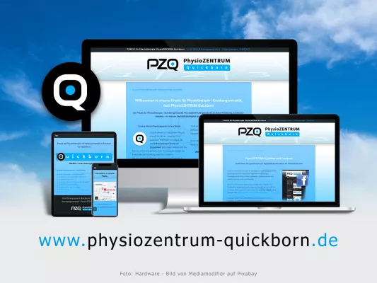 Bild: Praxis für Physiotherapie PhysioZENTRUM Quickborn launcht Website www.physiozentrum-quickborn.de