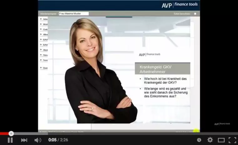 Bild: besser.beraten: Mit 25 neuen finance tools von AVP professional