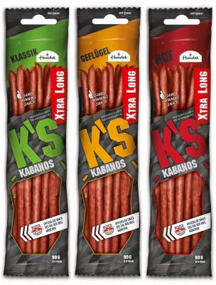 Bild: Houdek bringt Kabanos K’S Snack in Übergröße auf den Markt