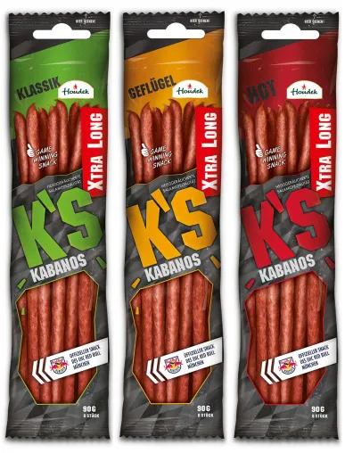 Bild: Houdek bringt Kabanos K’S Snack in Übergröße auf den Markt