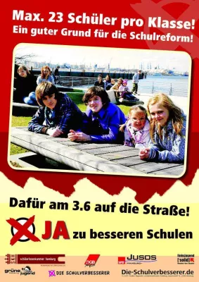 Bild: Gibt Hamburgs Schulsenatorin für politische Demo schulfrei?