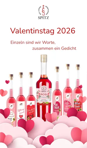 Bild: Flüssige Romantik statt welkender Blumen: Die Essenz der Valentin Rose im Glas