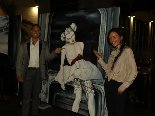 Bild: VIP-Vernissage "femme fragile" - „Riva“ in Düsseldorf 1.12.2011