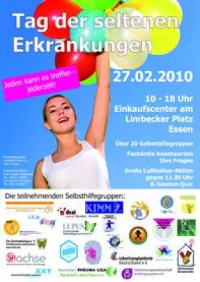 Bild: 27.2.2010, Tag der seltenen Erkrankungen: „Vergessene“ Patienten machen auf ihr Schicksal aufmerksam