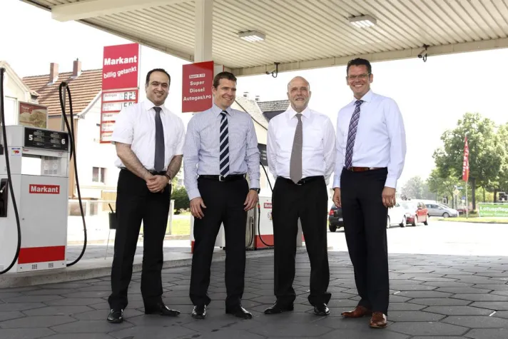 Bild: Tankstellen der Westfalen AG mit LED-Technik von Hella