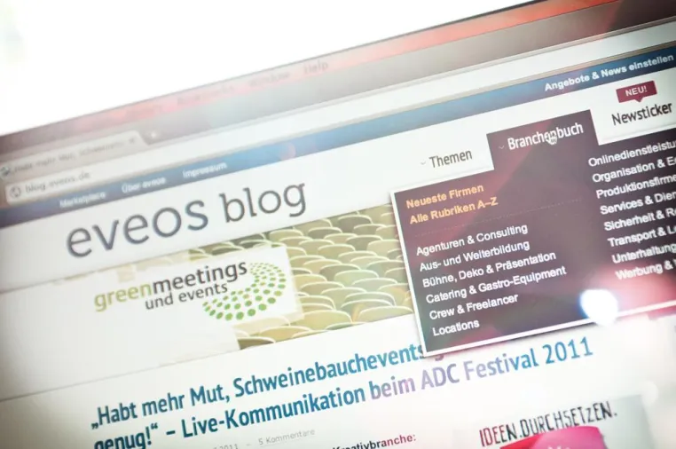 Bild: Event-Kunden im Internet erreichen
