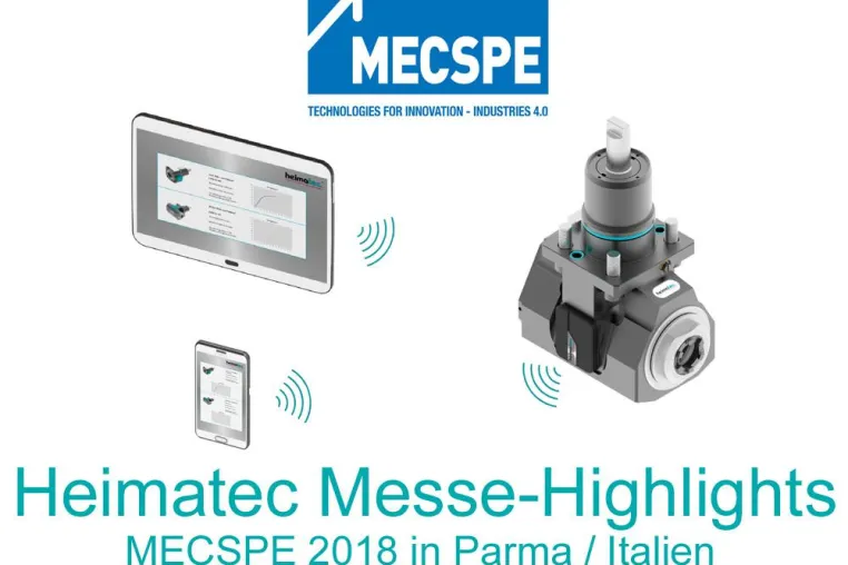 Bild: HEIMATEC STELLT AUF DER TECHNOLOGIEMESSE MECSPE IN PARMA AUS