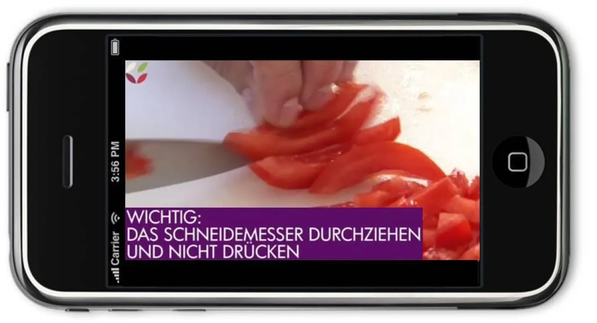 Videos der wichtigsten Zubereitungs-Basics ergänzen ab sofort die Rezepte App