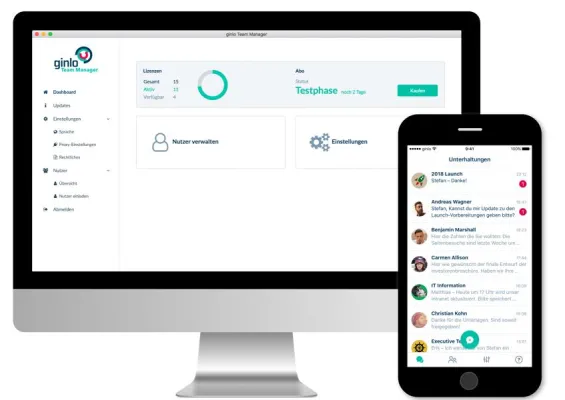 Bild: Behind the scenes: Wie die GMX Gründer die Kommunikationsplattform ginlo entwickelt haben