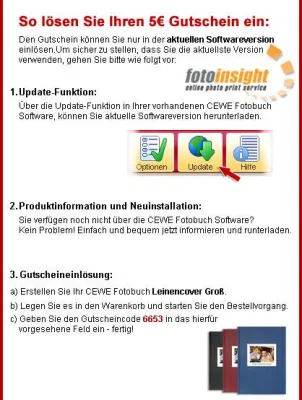 Bild: FotoInsight geht ins fünfte Jahr und feiert mit 5€ Gutscheinen auf Fotobücher