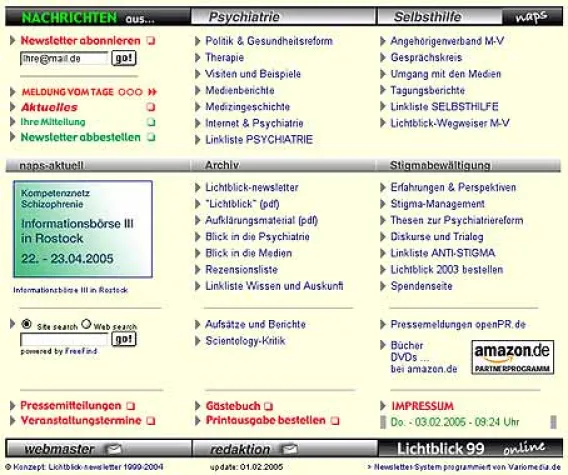 Psychiatrie und Selbsthilfe im Blick - Lichtblick feiert Geburtstag Bild: Psychiatrie und Selbsthilfe im Blick - Lichtblick feiert Geburtstag