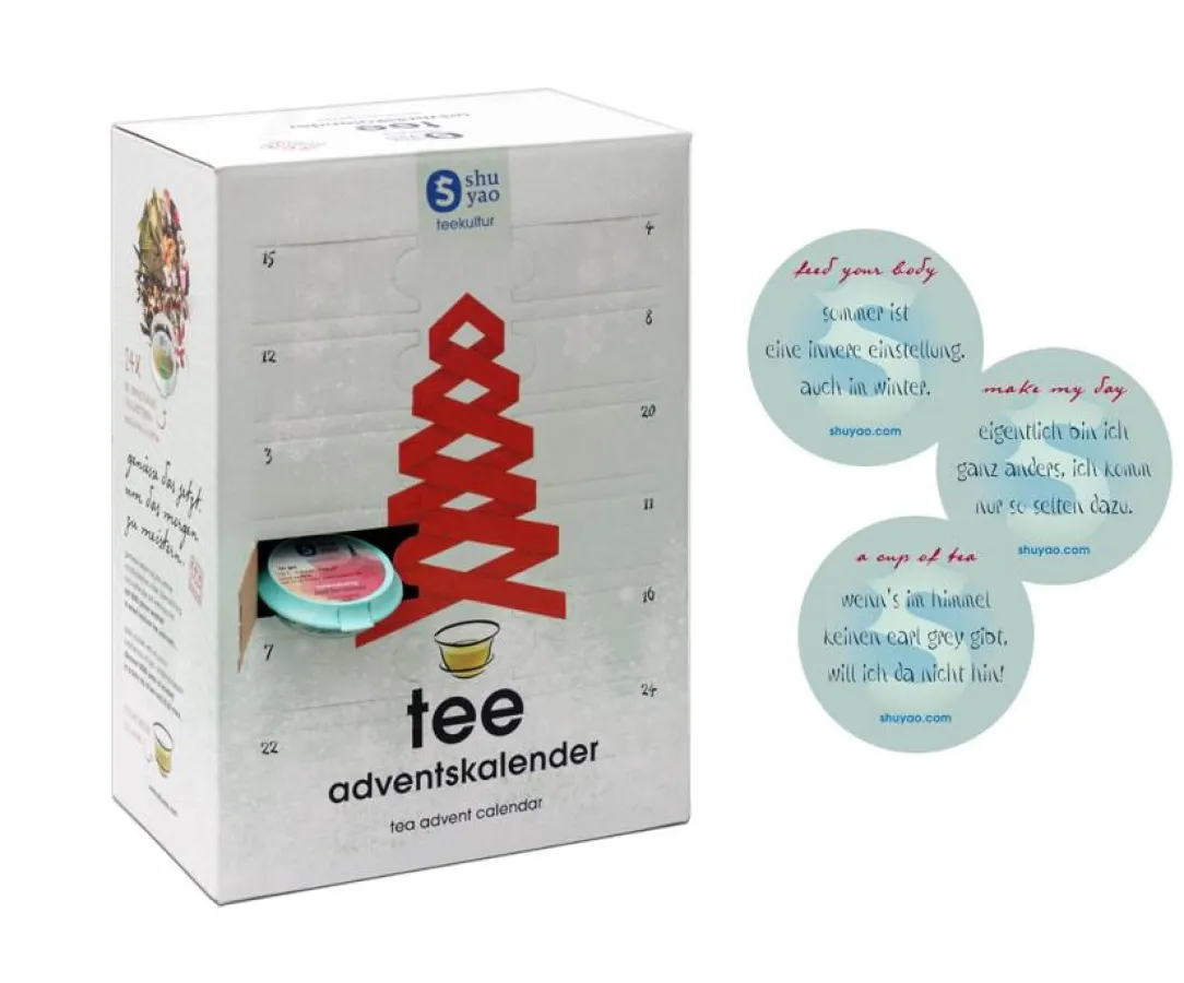 Shuyao Tee-Adventskalender mit Stickern