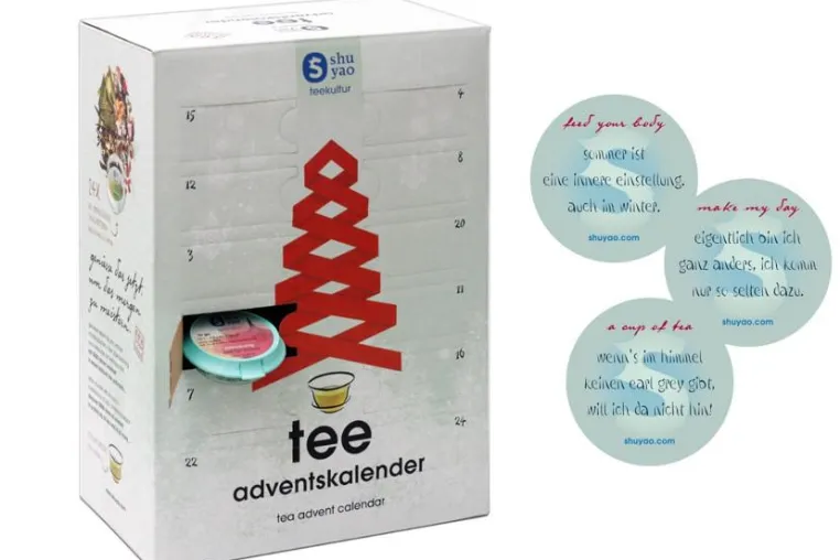 Bild: Shuyao Tee-Adventskalender: 24 Teekompositionen mit besonderer Überraschung