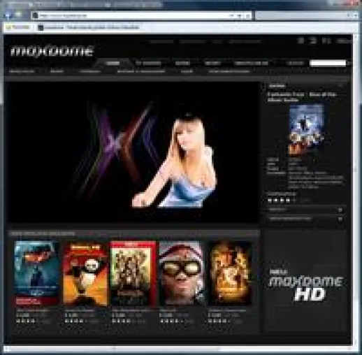 Bild: CeBIT 2009 - Axinom entwickelt neuen Video-Player für Online-Videothek maxdome mit Silverlight-Technologie