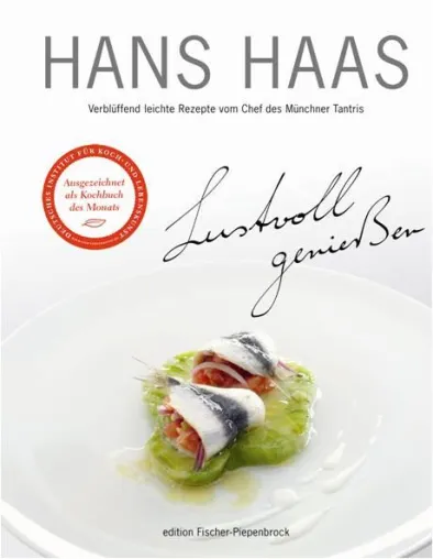 Bild: Sternekoch Hans Haas präsentiert sein neues Kochbuch "Lustvoll genießen"