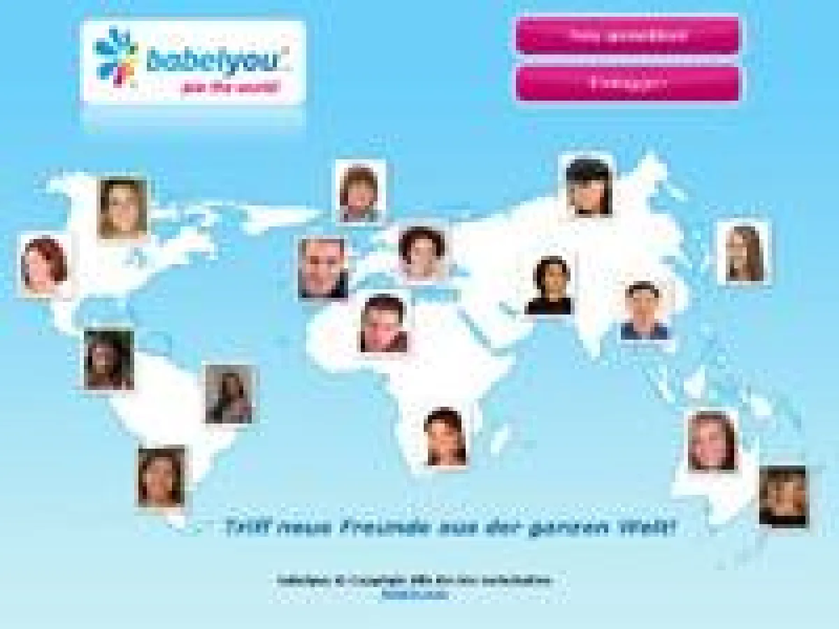 Triff neue Freunde auf der ganzen Welt!