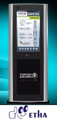 Digital Signage - interaktive Werbeterminals jetzt bei ETHA Bild: Digital Signage - interaktive Werbeterminals jetzt bei ETHA