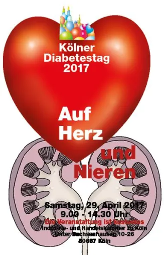 Bild: Kölner Diabetestag 2017 „Auf Herz und Nieren“