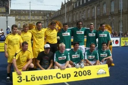 Bild: Juventus Traditionsmannschaft beim 3-Löwen-Cup in Stuttgart