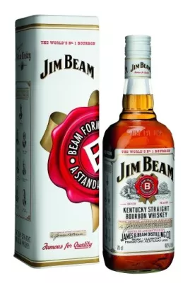 Bild: JIM BEAM White in der Tin Box: Starker Geschmack in modernem Design – immer ein Geschenk wert