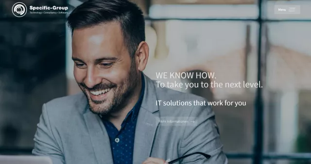 Bild: Specific-Group mit neuem Logo und Webauftritt