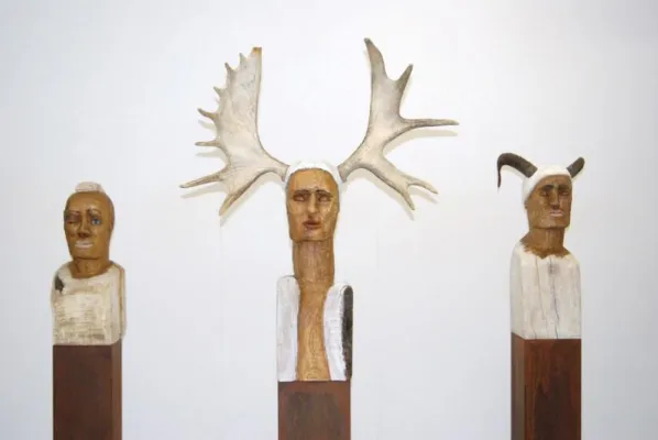 Marion Müller-Schroll im Frauenmuseum Bonn Bild: Marion Müller-Schroll im Frauenmuseum Bonn