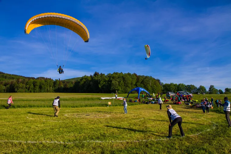 Paragliding Accuracy Worldcup-Finale 2023 in Deutschland Bild: Paragliding Accuracy Worldcup-Finale 2023 in Deutschland