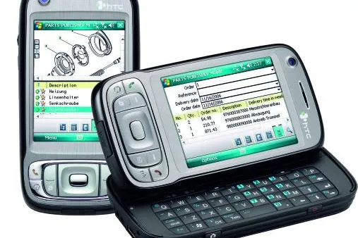 Ersatzteilkatalog für mobile Endgeräte Bild: Ersatzteilkatalog für mobile Endgeräte