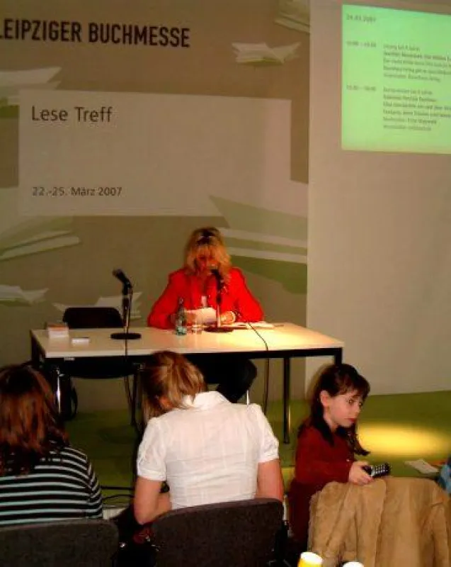 Gabriela Taschner bei ihrer Lesung \