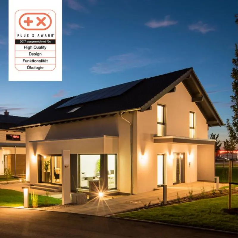 PLUS X AWARD 2017 für FingerHaus – Auszeichnung für das Musterhaus NEO in Günzburg