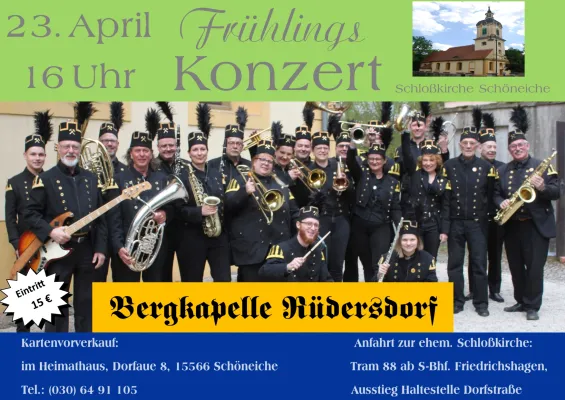 Bild: Frühlingskonzert der Bergkapelle Rüdersdorf e.V.