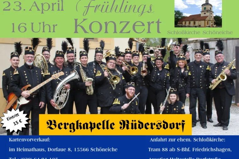 Bild: Frühlingskonzert der Bergkapelle Rüdersdorf e.V.