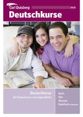 Broschüre „Carl Duisberg Deutschkurse“ mit neuem Kurskonzept erschienen Bild: Broschüre „Carl Duisberg Deutschkurse“ mit neuem Kurskonzept erschienen